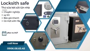 Thợ sửa két sắt tại nhà