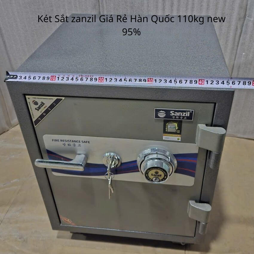 Két Sắt zanzil Giá Rẻ Hàn Quốc 110kg new 95%